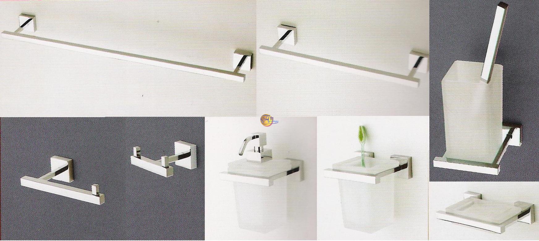 Serie accessori da bagno stile alfeo arredobagno for Accessori da bagno
