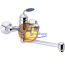 Miscelatore cucina a muro Blue