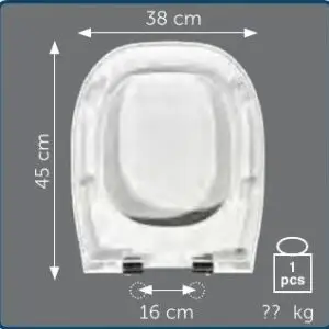 Copriwater Sedile wc per WEG della DISEGNO CERAMICA