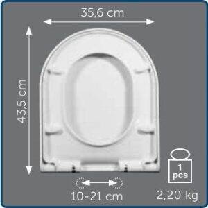 Copriwater Sedile wc per MEDICI della DURAVIT