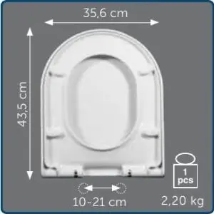 Copriwater Sedile wc per AIDA della OPERA SANITARI