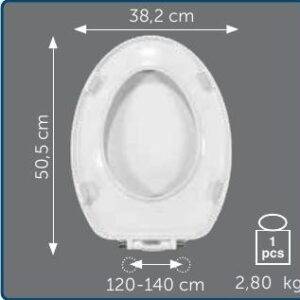 Copriwater Sedile wc per X2 (TD33) della GSI