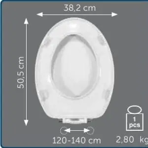 Copriwater Sedile wc per TEN della ART CERAM