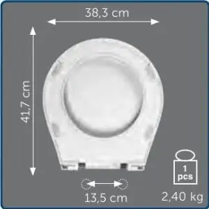 Copriwater Sedile wc per ARKE della GALASSIA