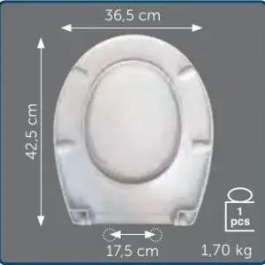 Copriwater Sedile wc per ARENA della FLAMINIA