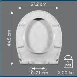 Copriwater Sedile wc per TABOR della POZZI GINORI