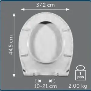 Copriwater Sedile wc per AMBRA della OLYMPIA