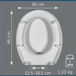 Copriwater Sedile wc per ARENA della FLAMINIA