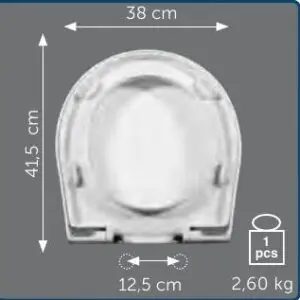 Copriwater Sedile wc per SOHO della ITALIAN BATH STYLE
