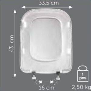 Copriwater Sedile wc per TONCA della IDEAL STANDARD