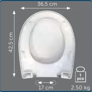 Copriwater Sedile wc per ARCHITECT della DURAVIT