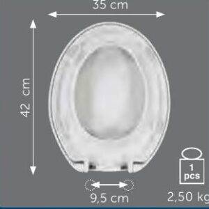 Copriwater Sedile wc per 9.0 della STYLE CERAMICHE