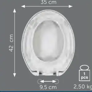 Copriwater Sedile wc per 9.0 della STYLE CERAMICHE
