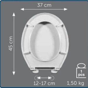 Copriwater Sedile wc per SEGESTA della EOS