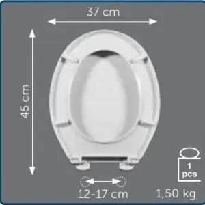 Copriwater Sedile wc per ARENA della FLAMINIA