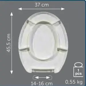Copriwater Sedile wc per ALEXANDRA della CESABO