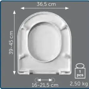 Copriwater Sedile wc per SKIP della DISEGNO CERAMICA