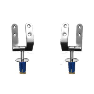 CERNIERE WC ACCIAIO FISSE ESPANSIONE