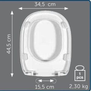 Copriwater Sedile wc per MIMO della LAUFEN