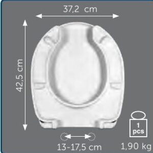 Copriwater Sedile wc per IO 117 della FLAMINIA