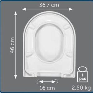 Copriwater Sedile wc per MARILYN della HATRIA SPEA