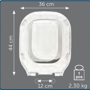 Copriwater Sedile wc per STONE 52-56 della GLOBO