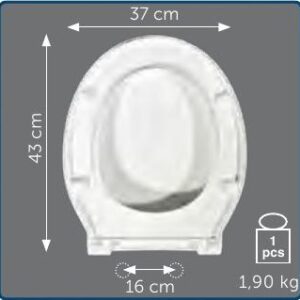 Copriwater Sedile wc per NIDO della HATRIA SPEA