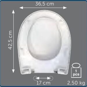 Copriwater Sedile wc per ARRIBA della VILLEROY & BOCH