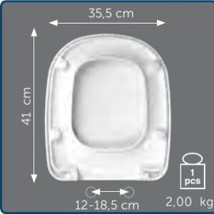 Copriwater Sedile wc per SCULTURE della HATRIA SPEA