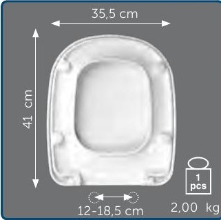 Copriwater Sedile wc per SCULTURE della HATRIA SPEA