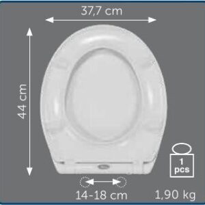 Copriwater Sedile wc per CIMINO della EOS