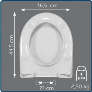 Copriwater Sedile wc per SELNOVA della GEBERIT