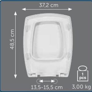 Copriwater Sedile wc per DISABILE BOCCHI della BOCCHI