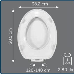 Copriwater Sedile wc per MY della HIDRA