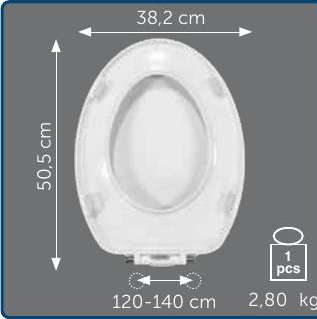 Copriwater Sedile wc per TEN della ART CERAM