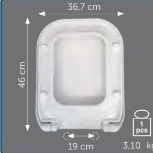 Copriwater Sedile wc per SHUI CONFORT della CIELO