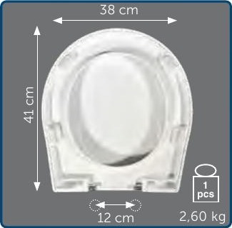 Copriwater Sedile wc per XES della GALASSIA