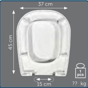 Copriwater Sedile wc per PIXEL della NIC DESIGN