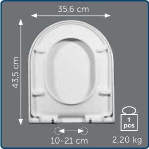 Copriwater Sedile wc per SARA della INCEA