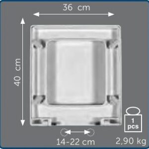 Copriwater Sedile wc per LA FONTANA della ART CERAM