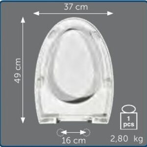 Copriwater Sedile wc per OVO della DISEGNO CERAMICA