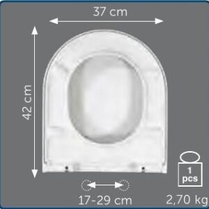 Copriwater Sedile wc per STARCK 3 della DURAVIT