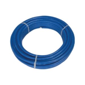 Rotolo tubo 50 mt multistrato pex-b/al/pex-b da 16 x2mm rivestito blu